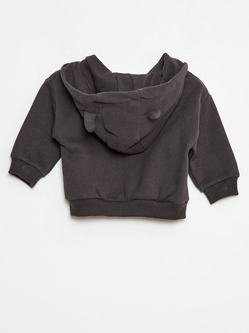 Sudadera con motivo estampado de 'Tic y Tac' Negro - Kiabi