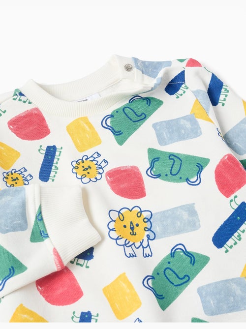 Sudadera con motivo + pantalón de chándal - Kiabi