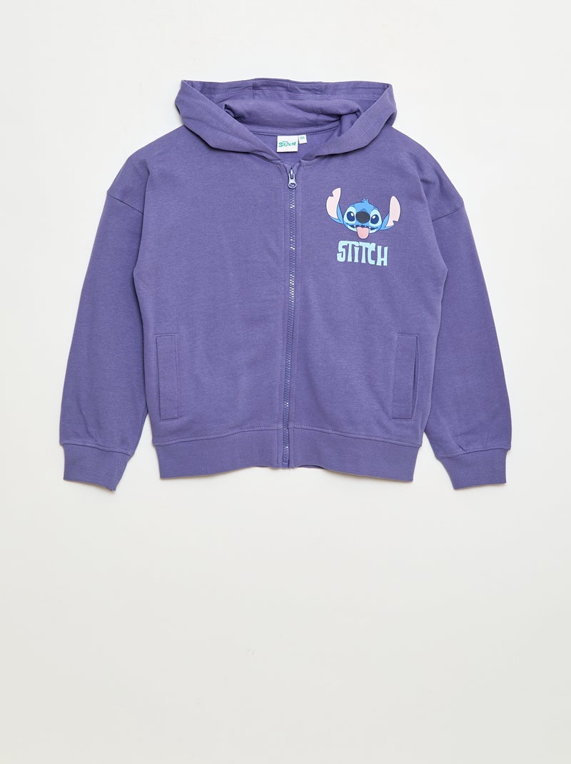 Sudadera con motivo 'Stitch' 'Disney' Purpura - Kiabi