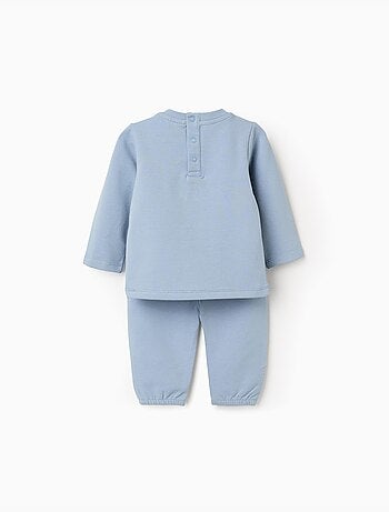 Sudadera con sol bordado + pantalón