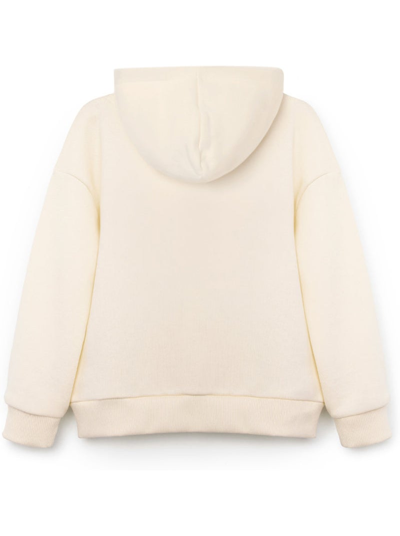Sudadera conguitos Beige - Kiabi