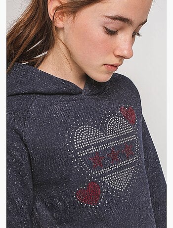 Sudadera conguitos corazones vestido