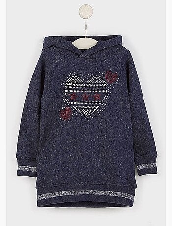 Sudadera conguitos corazones vestido
