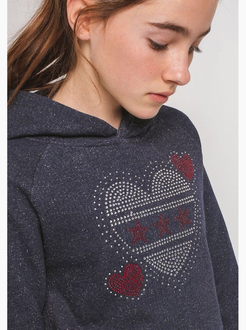 Sudadera conguitos corazones vestido - Kiabi Sudadera conguitos corazones vestido - Kiabi