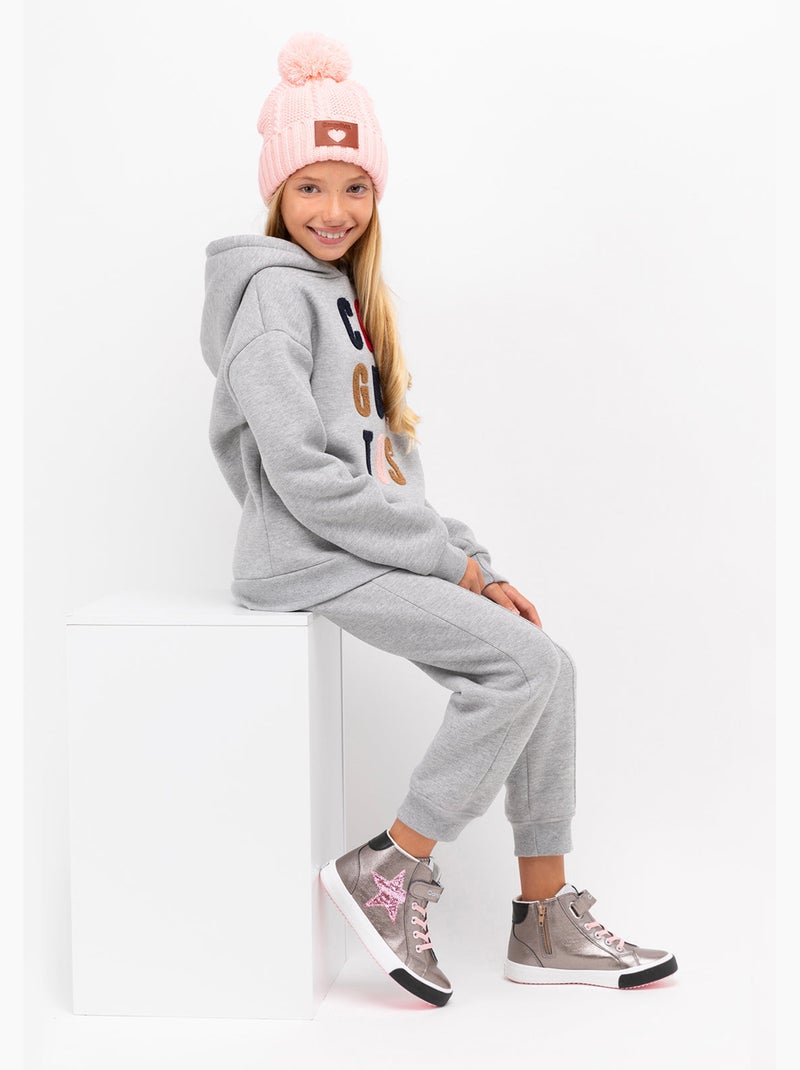 Sudadera conguitos Gris gris - Kiabi