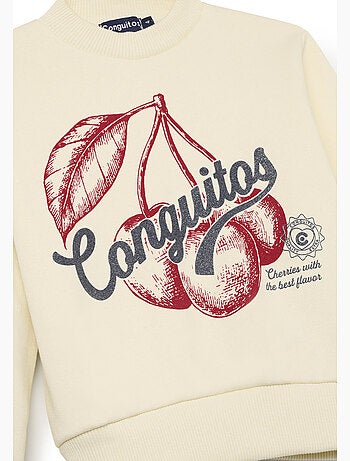 Sudadera conguitos logo cherry