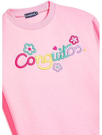 Sudadera conguitos logo frontal
