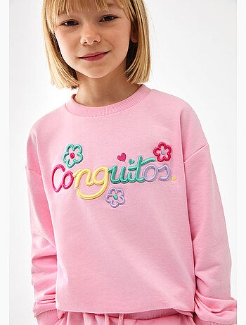 Sudadera conguitos logo frontal