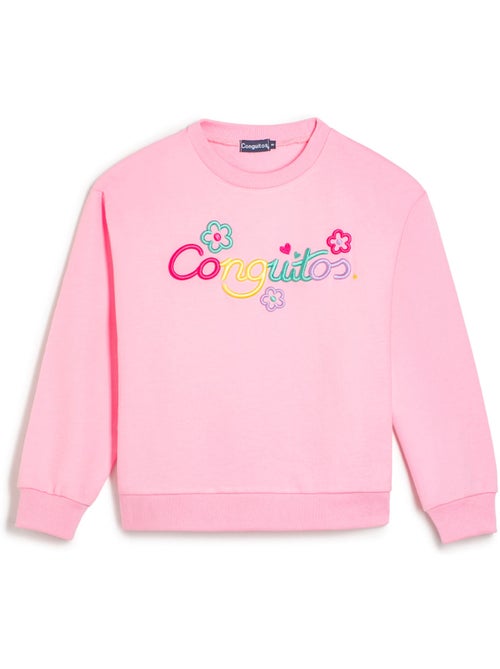 Sudadera conguitos logo frontal - Kiabi