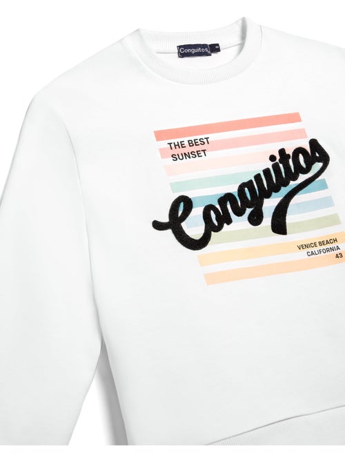 Sudadera conguitos minimalist - Kiabi Sudadera conguitos minimalist - Kiabi