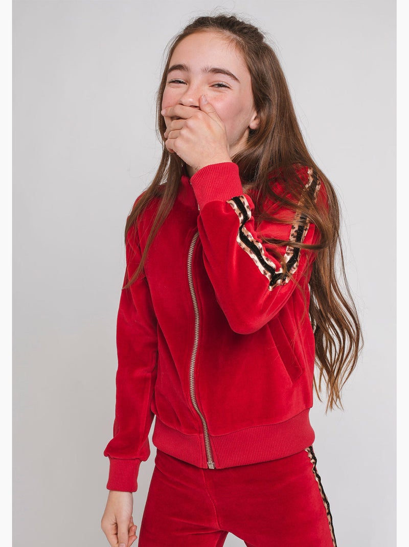 Sudadera conguitos Rojo - Kiabi