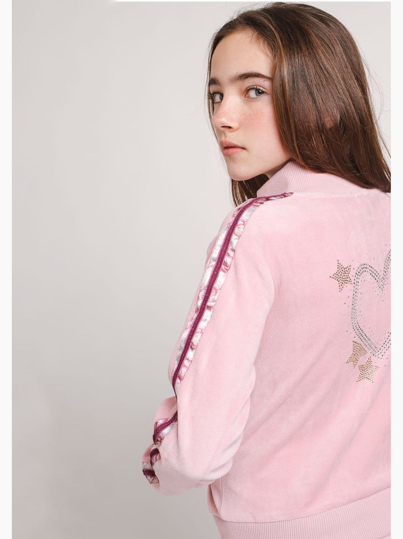 Sudadera conguitos Rosa - Kiabi