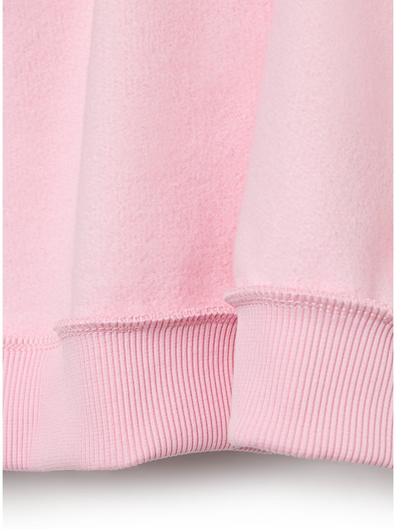 Sudadera conguitos sudadera con logo Rosa - Kiabi