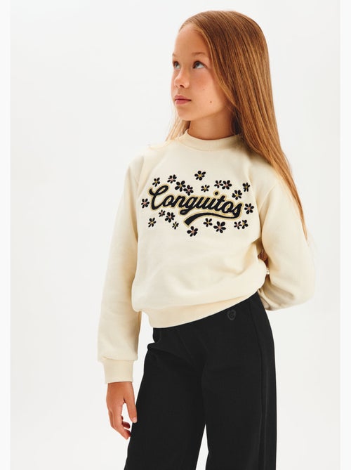 Sudadera conguitos sudadera logo marca - Kiabi Sudadera conguitos sudadera logo marca - Kiabi