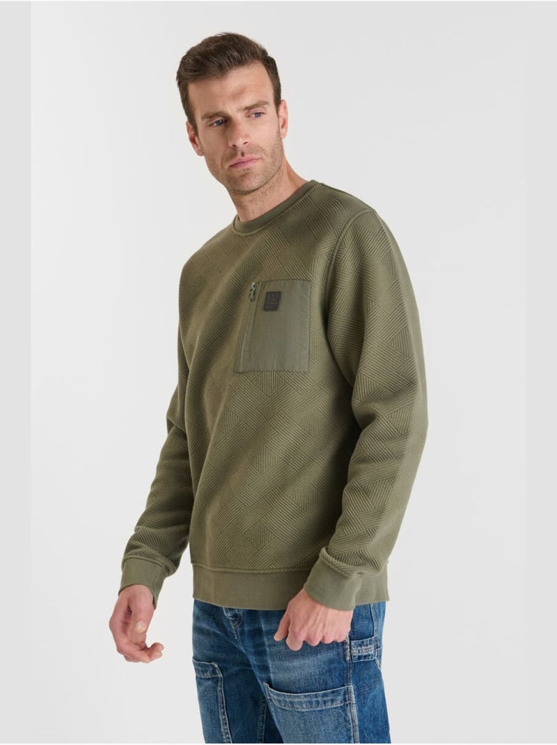 Sudadera CORA Caqui - Kiabi