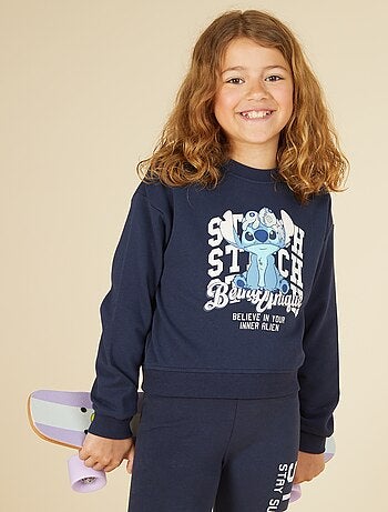 Sudadera corta 'Stitch'