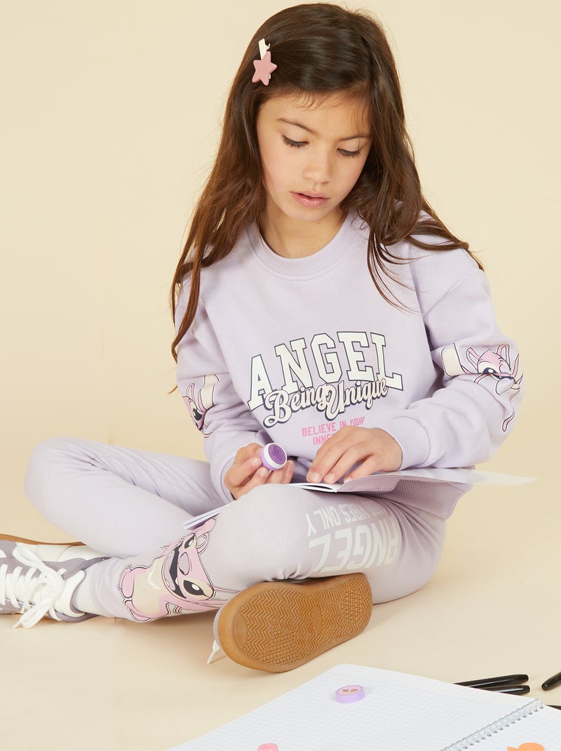 Sudadera corta 'Angel' Azul - Kiabi