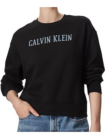Sudadera corta calvin klein jeans para mujer