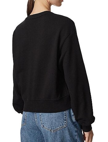 Sudadera corta calvin klein jeans para mujer