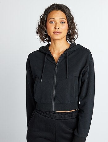 Sudadera corta con capucha - Kiabi