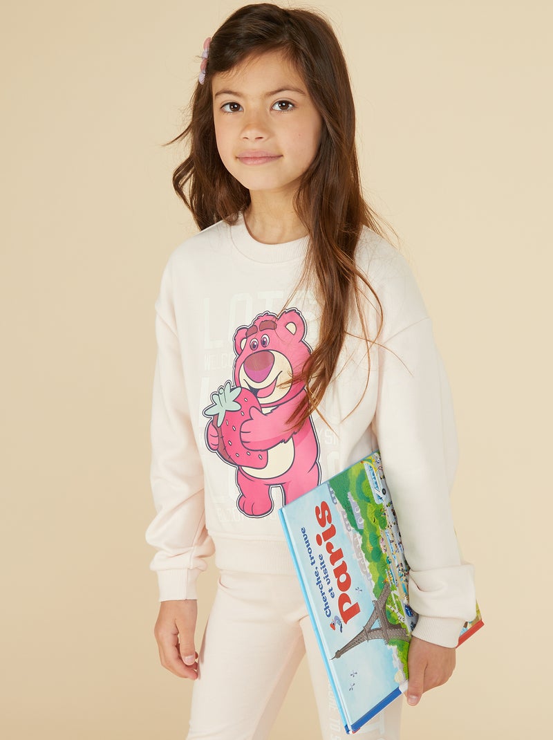 Sudadera corta 'Lotso' Rosa - Kiabi