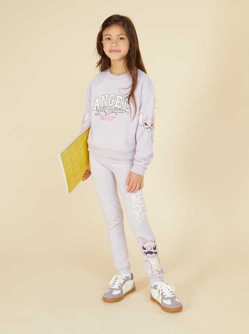 Sudadera corta 'Stitch' - Kiabi