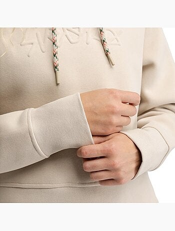 Sudadera crop capucha mujer mujer jolla-w sand