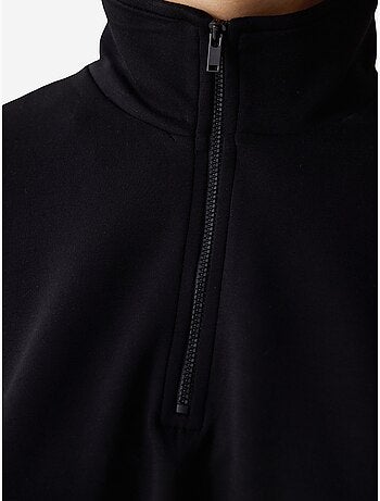 Sudadera crop con cuello alto silky feel penti
