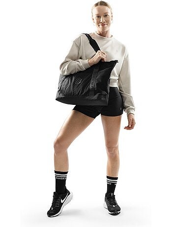 Sudadera crop entrenamiento mujer fitness mujer ignite