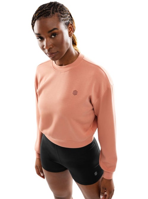 Sudadera crop entrenamiento mujer fitness mujer pinnacle - Kiabi