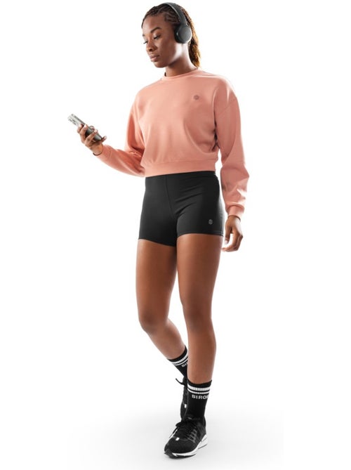 Sudadera crop entrenamiento mujer fitness mujer pinnacle - Kiabi