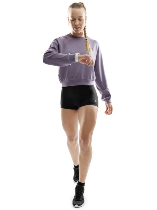 Sudadera crop entrenamiento mujer fitness mujer zenith - Kiabi