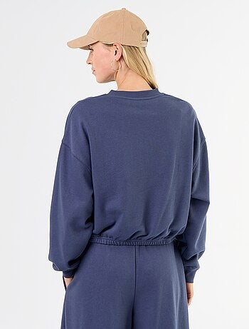 Sudadera crop top