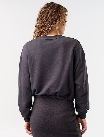 Sudadera crop top