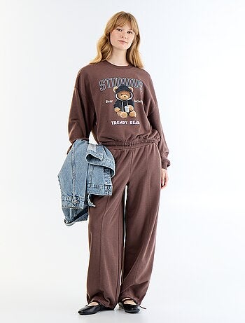 Sudadera crop top
