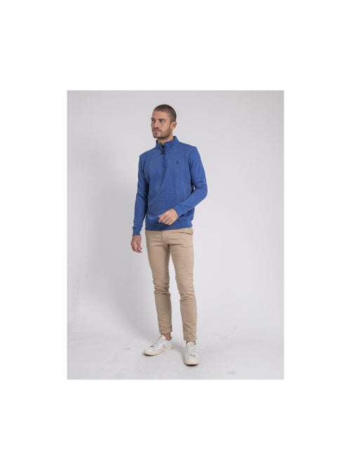 Sudadera cuello alto con cremallera WOMPOU - Kiabi