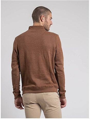 Sudadera cuello alto con cremallera WOMPOU