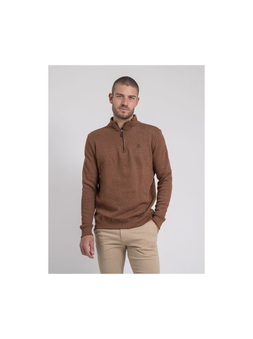 Sudadera cuello alto con cremallera WOMPOU - Kiabi