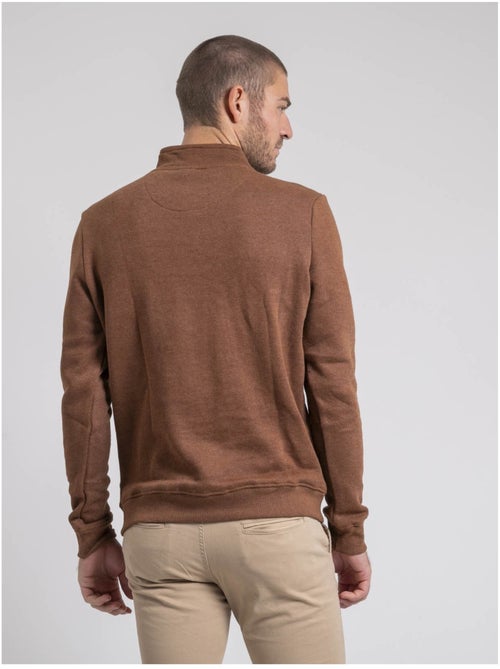 Sudadera cuello alto con cremallera WOMPOU - Kiabi