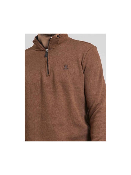 Sudadera cuello alto con cremallera WOMPOU - Kiabi