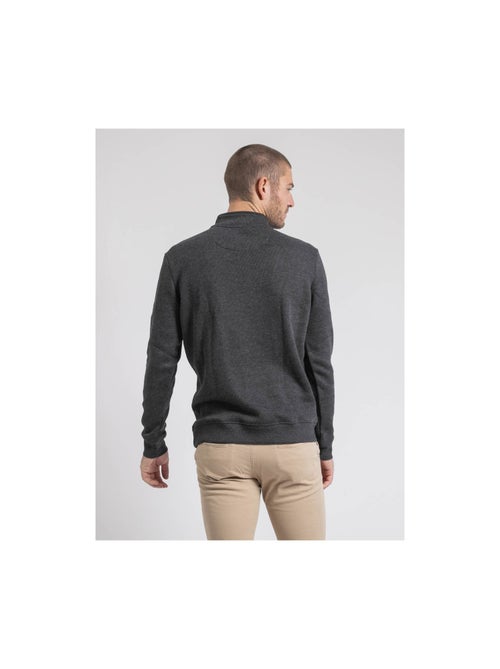 Sudadera cuello alto con cremallera WOMPOU - Kiabi