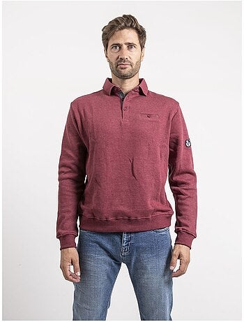 Sudadera cuello polo WIREX