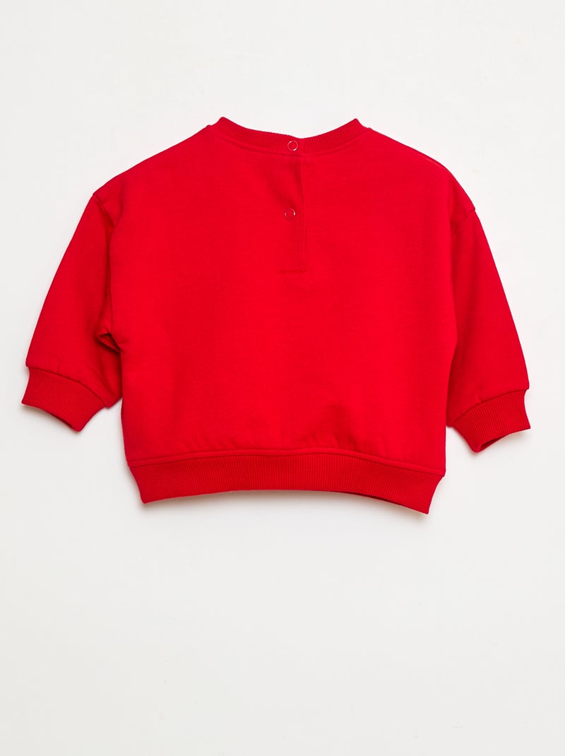Sudadera cuello redondo 'Superman' 'DCcomics' Rojo - Kiabi