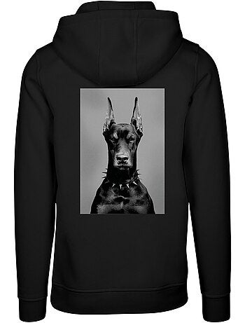Sudadera dawg diseño estampado en espalda para hombre - mister tee