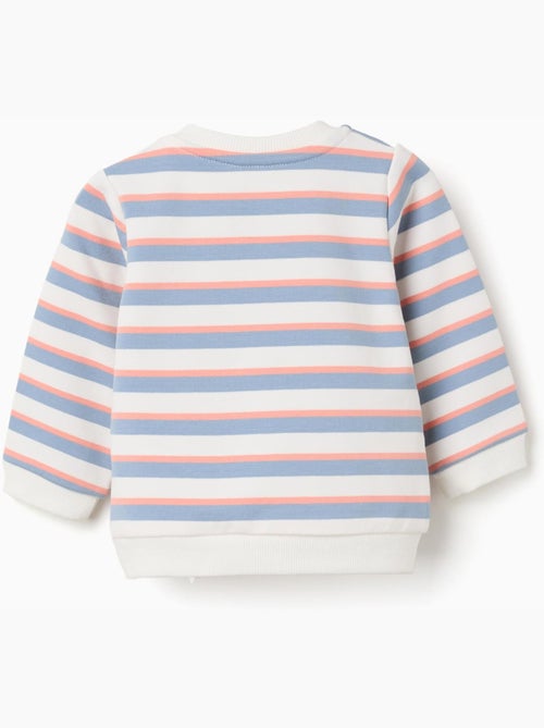 Sudadera de algodón a rayas - Kiabi