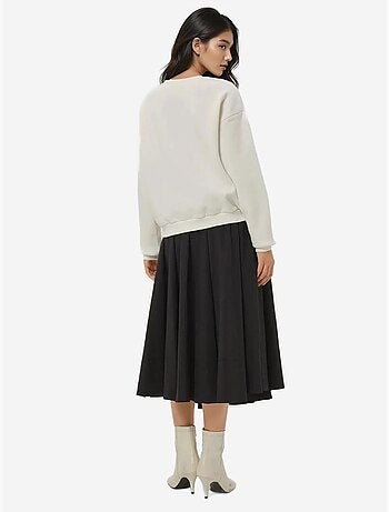 Sudadera de algodón bordada hiccup