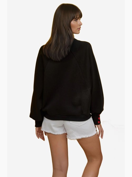Sudadera de algodón bordada hiccup - Kiabi Sudadera de algodón bordada hiccup - Kiabi