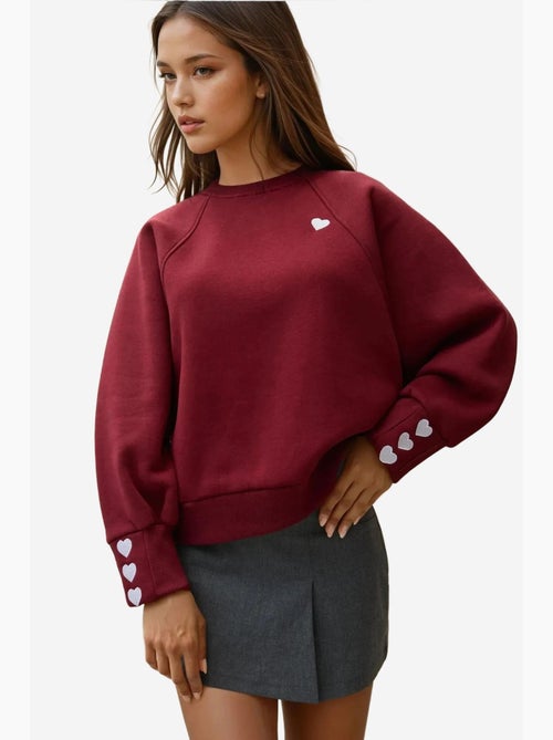 Sudadera de algodón bordada hiccup - Kiabi