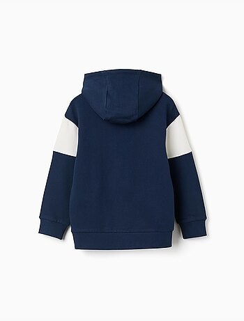 Sudadera de algodón com capucha y estampado de spider-man