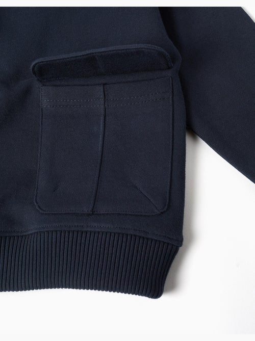 Sudadera de algodón con bolsillo grande - Kiabi